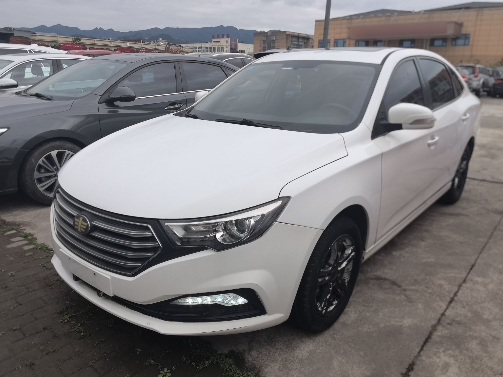 تحت مقدمة السيارة