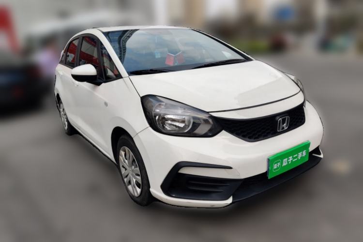 Used Honda Fit 2021 1.5L CVT Trend Edition Front Right 45 Deg