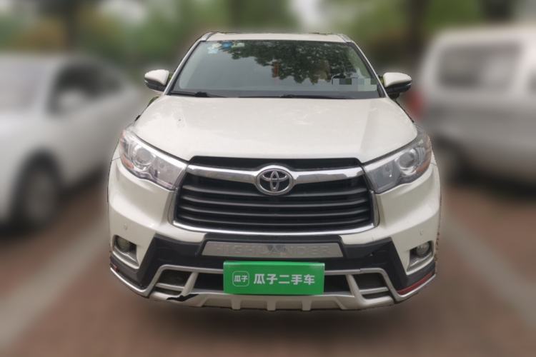 Used Toyota Highlander 2017 2.0T Four-Wheel Drive Luxury Edition 7 Seats Front