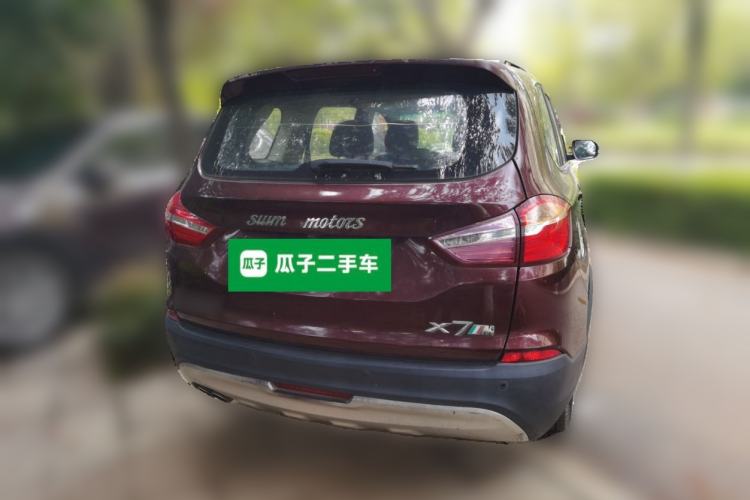 Used SWM X7 2016 1.8L Manual Luxury Edition 7 Seats Rear Right 45 Deg