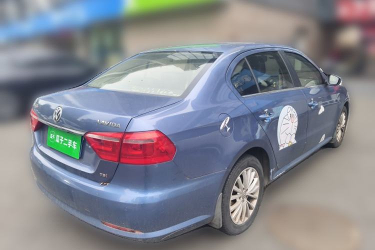 Used Volkswagen Lavida 2013 1.4TSI DSG Comfort Edition Rear Right 45 Deg