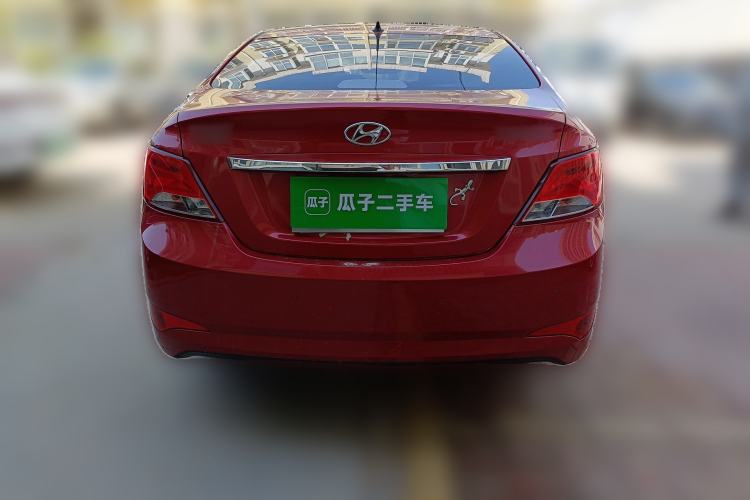 Used Hyundai Verna (older generation) 2014 1.4L Automatic Leading-Edge GLX Rear