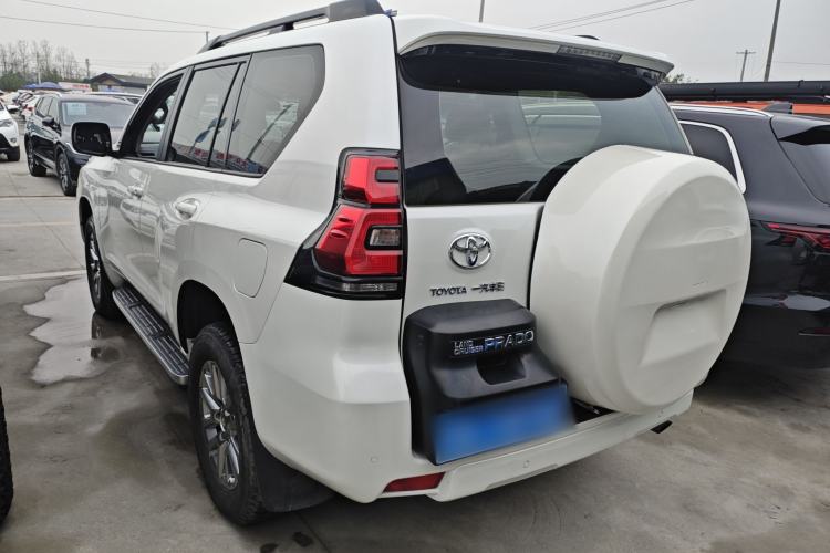 Used Toyota Prado 2018 3.5L Automatic TX-L with Rear-Mounted Spare Tire Rear Left 45 Deg