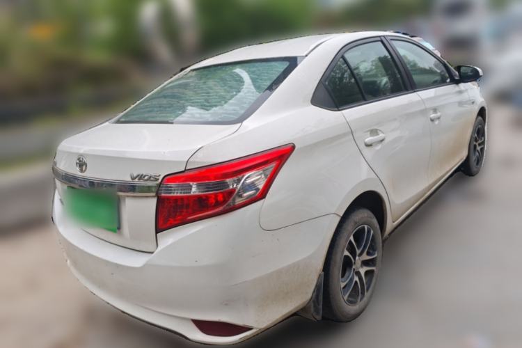 Used Toyota Vios 2014 1.5L Automatic ZhiZhen Edition Rear Right 45 Deg