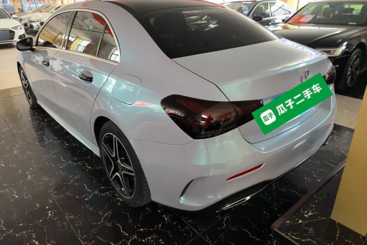 Used Mercedes-Benz A-Class 2019 Restyled A 200 L Sport Sedan Rear Left 45 Deg