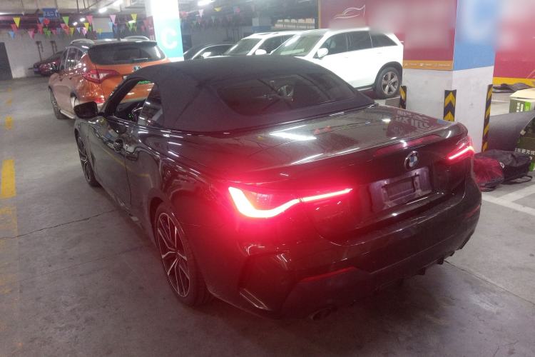 Used BMW 4 Series 2022 430i Convertible M Sport Night Edition Package Rear Left 45 Deg