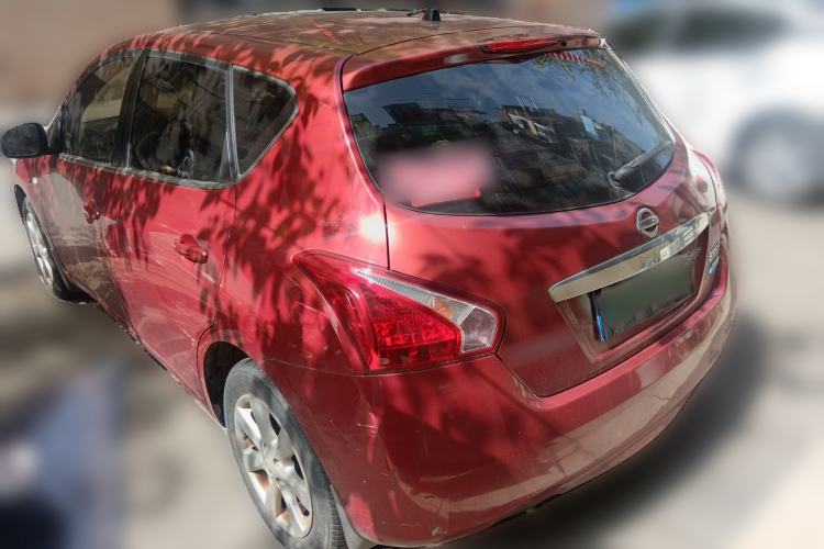 Used Nissan Tiida 2011 1.6L CVT Smart Version Rear Left 45 Deg