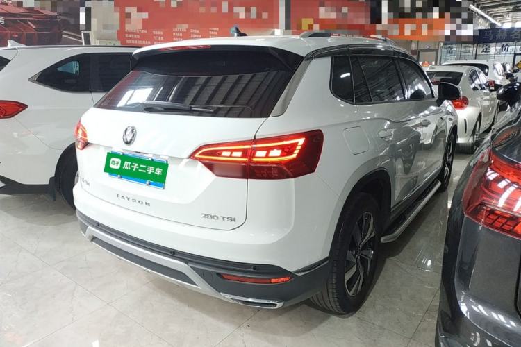 Used Volkswagen Tayron 2022 280TSI Two-Wheel Drive Luxury Smart Connectivity Version Rear Right 45 Deg