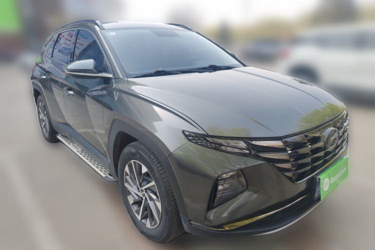 Used Hyundai Tucson 2023 Tucson L 1.5T Automatic Two-Wheel Drive GLX Elite Edition Front Right 45 Deg