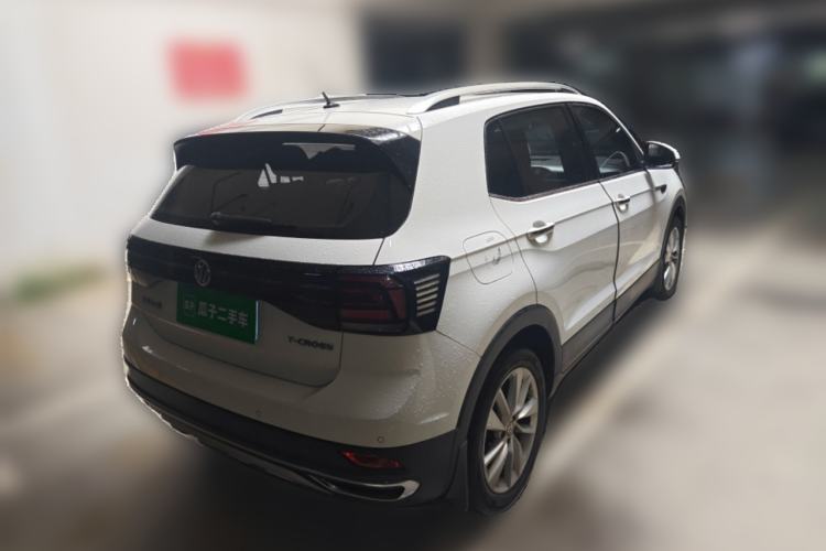 Used Volkswagen T-Cross 2019 1.5L Automatic Comfort Edition Rear Right 45 Deg