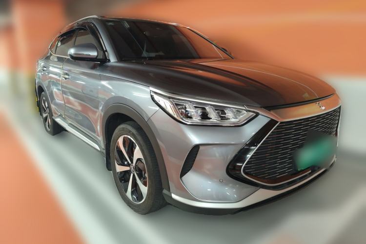 Used BYD Song PLUS New Energy 2021 DM-i 110KM Flagship PLUS Front Right 45 Deg