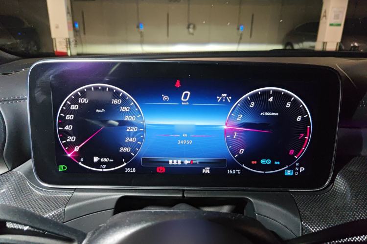 Used Mercedes-Benz C-Class 2022 C 260 L Sport Edition Instrument Cluster