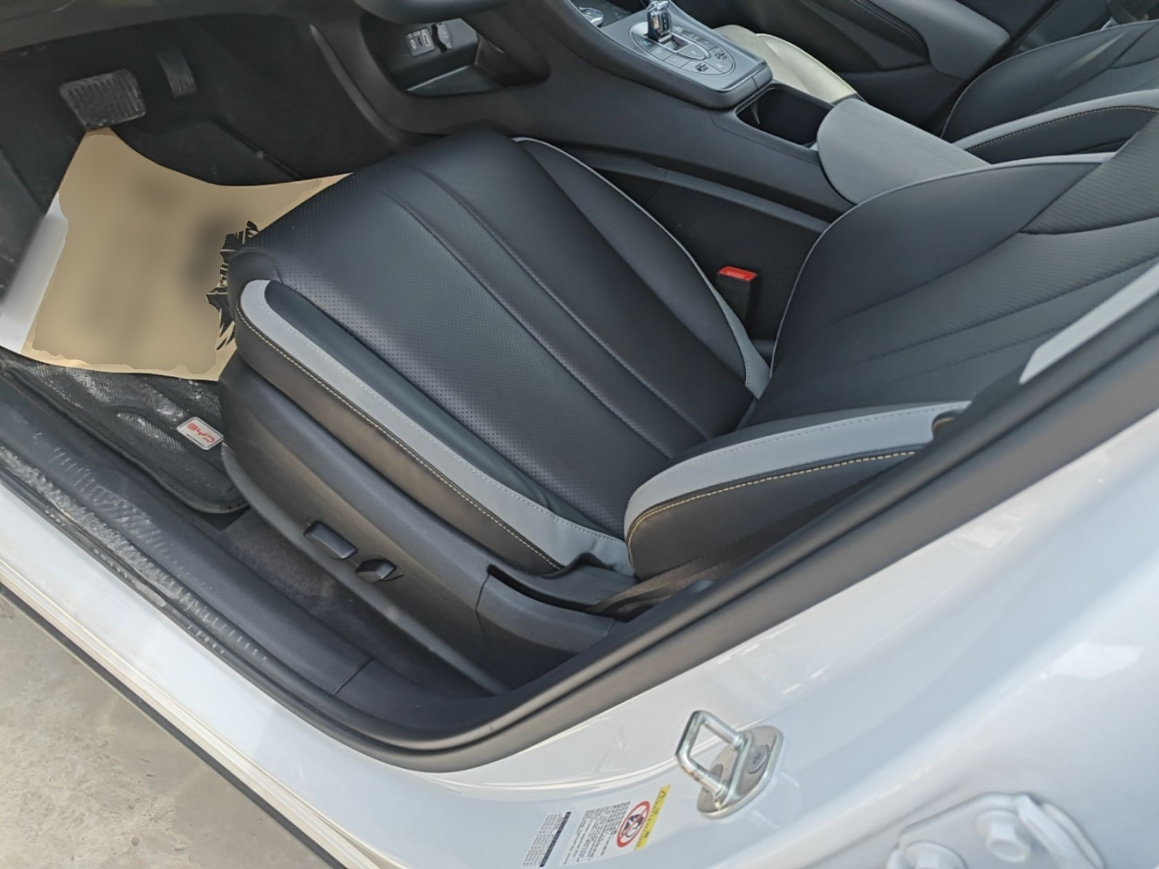 Avant de la voiture