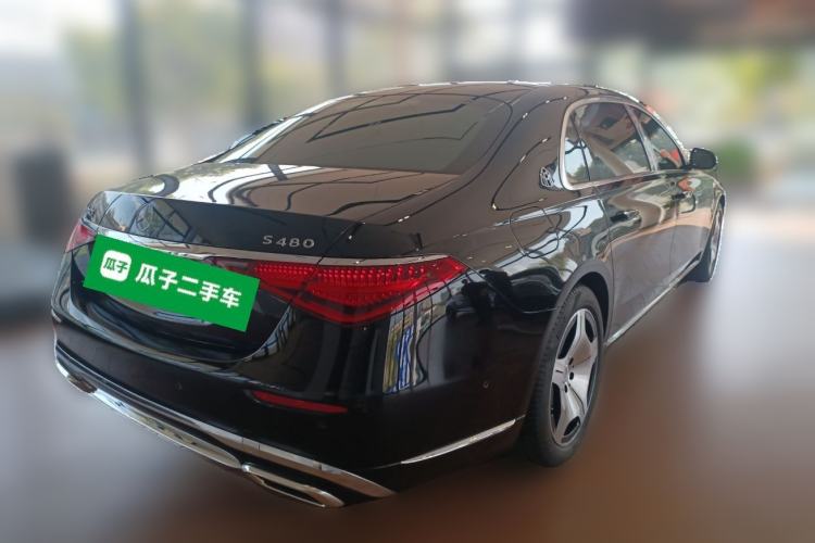 Used Mercedes-Benz Maybach S-Class 2023 S 480 4MATIC Rear Right 45 Deg