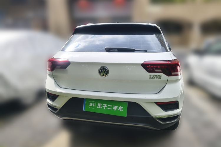 Used Volkswagen T-ROC 2019 280TSI DSG Two-Wheel Drive Comfort Version China VI Standard Rear