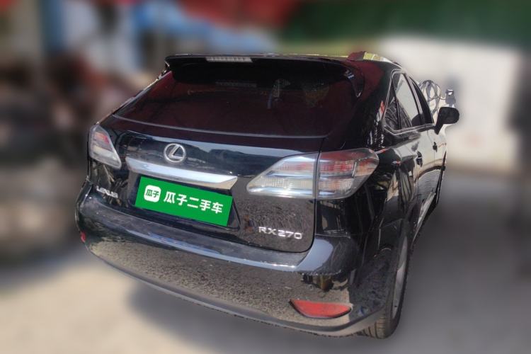 Used Lexus RX Classic 2011 270 Elegant Edition Rear Right 45 Deg