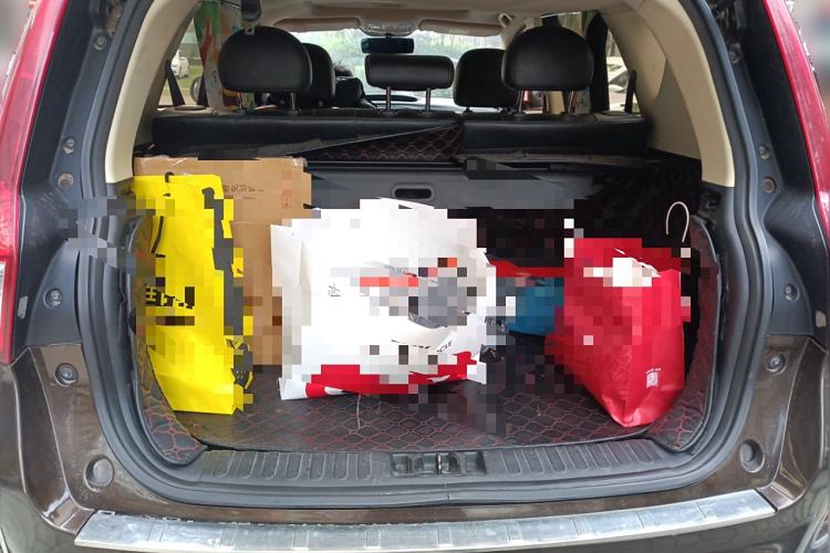 Used Geely Auto Vision X6 2016 1.3T CVT Flagship Model Trunk