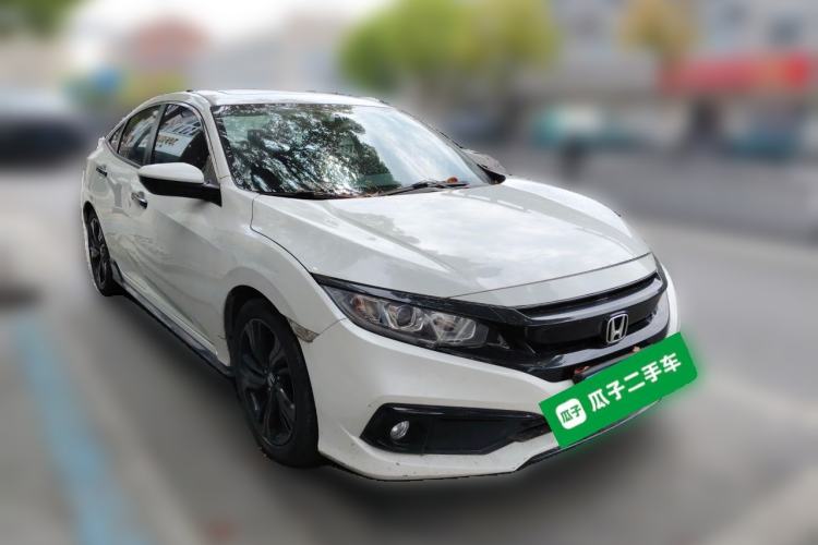 Used Honda Civic 2019 220TURBO CVT Dynamic Edition China VI Emission Standard Front Right 45 Deg