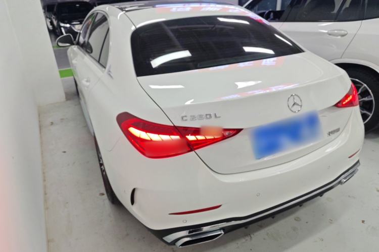 Used Mercedes-Benz C-Class 2024 Second Facelift C 260 L Sport Edition Rear Left 45 Deg