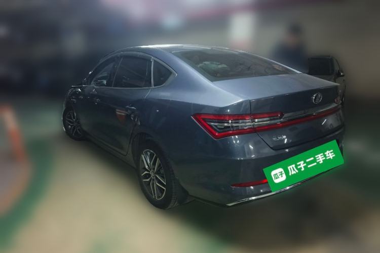 Used BYD Qin Pro New Energy 2019 EV Super Edition High-Power Long-Range Smart-Connected Leading Model Rear Left 45 Deg