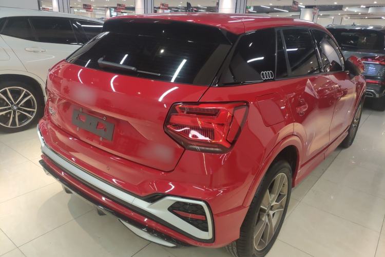 Used Audi Q2L 2022 35 TFSI Fashion Dynamic Model Rear Right 45 Deg