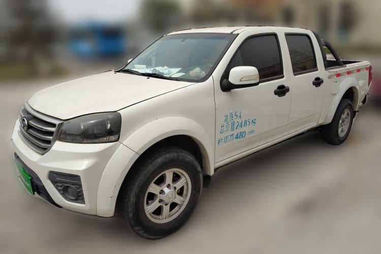 Used Great Wall Wingle 5 2017 2.4L European Version Gasoline Two-Wheel Drive Entry-Level Big Double Cab 4G69S4N