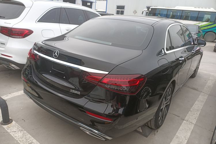 Used Mercedes-Benz E-Class New Energy 2022 Facelift E 350 e L Plug-in Hybrid Sedan Rear Right 45 Deg
