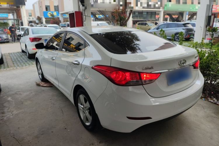Used Hyundai Elantra (5th Generation / Langdong) 2012 1.6L Automatic Fashion Edition Rear Left 45 Deg