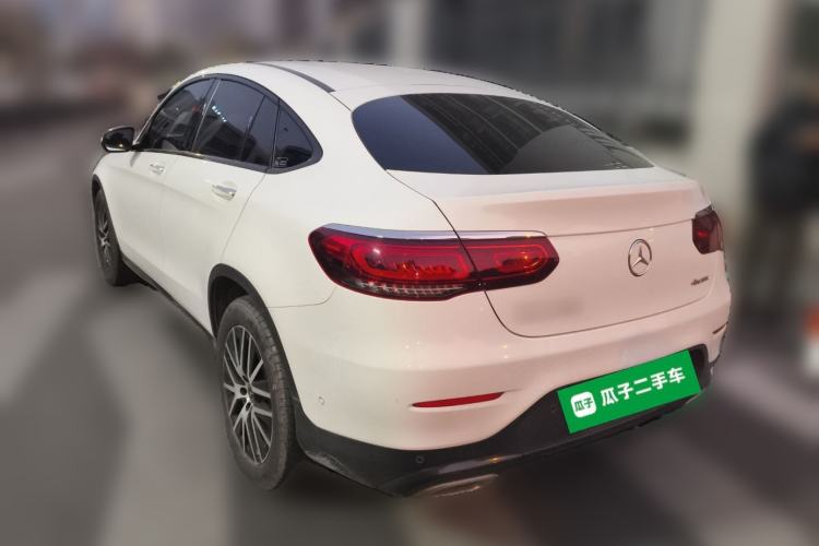 Used Mercedes-Benz GLC Coupe 2020 GLC 260 4MATIC Coupe SUV Rear Left 45 Deg