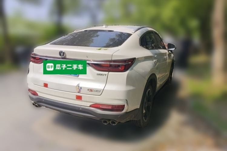 Used CHANGAN CS85 COUPE 2019 2.0T Automatic Version China V Standard Rear Right 45 Deg