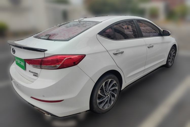 Used Hyundai Elantra (6th Generation / Lingdong) 2019 1.4T Dual-Clutch Xuan Dong · Dynamic Model Rear Right 45 Deg