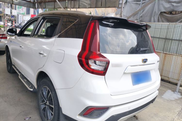 Used Geely Auto Vision X6 2018 1.4T CVT 4G Connected Flagship Edition Rear Left 45 Deg