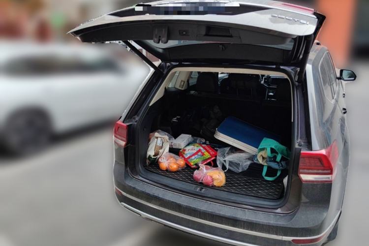 Used Volkswagen Teramont 2017 380TSI Four-Wheel Drive Luxury Edition Trunk