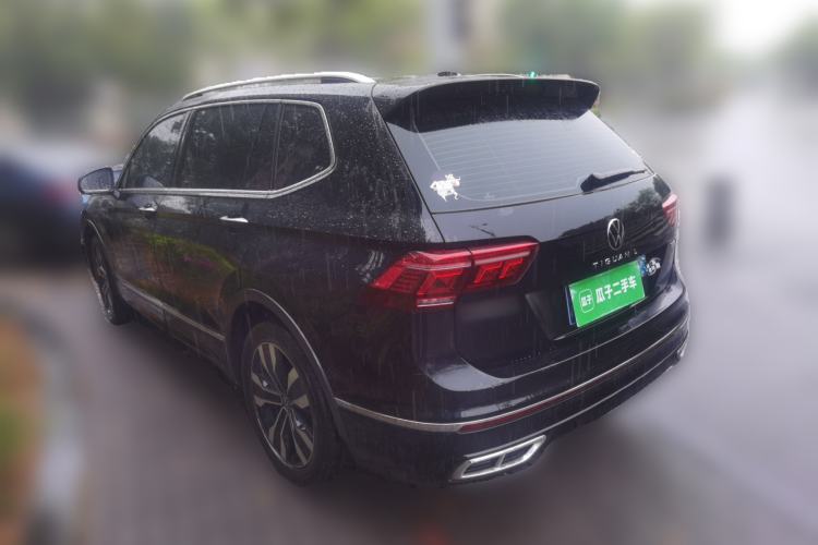 Used Volkswagen Tiguan L 2022 330TSI Automatic Two-Wheel Drive R-Line Enhanced Edition Rear Left 45 Deg