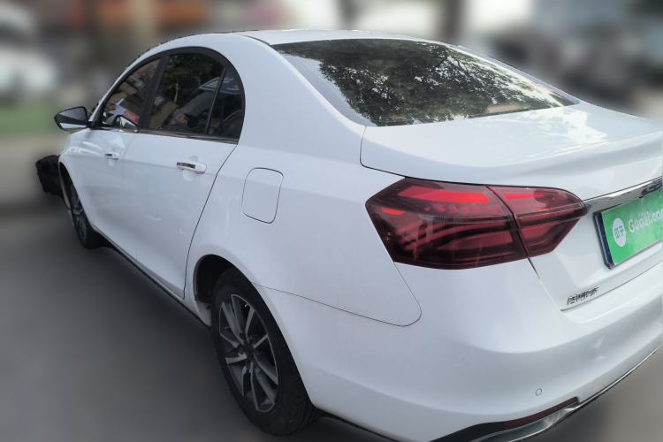 Used Geely Auto Emgrand 2019 Leading Edition 1.5L Manual Upward Asian Games Edition China VI Rear Left 45 Deg