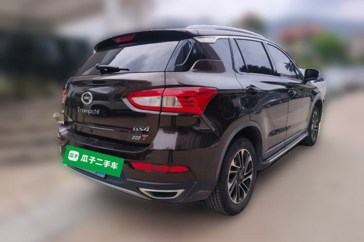 Used GAC Trumpchi GS4 2015 200T Manual Luxury Edition Rear Right 45 Deg