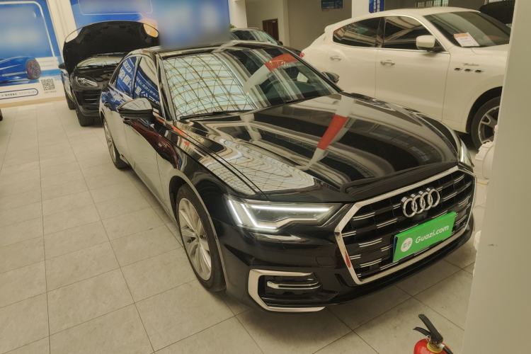 Used Audi A6L 2024 45 TFSI Prestige Dynamic Edition Front Right 45 Deg