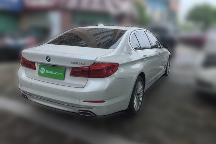 Used BMW 5 Series 2018 Revised Version 530Li Leading Edition Luxury Package Rear Right 45 Deg