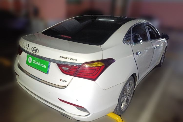 Used Hyundai Mistra 2017 1.6T Automatic Flagship Model TOP China V Emission Standard Rear Right 45 Deg