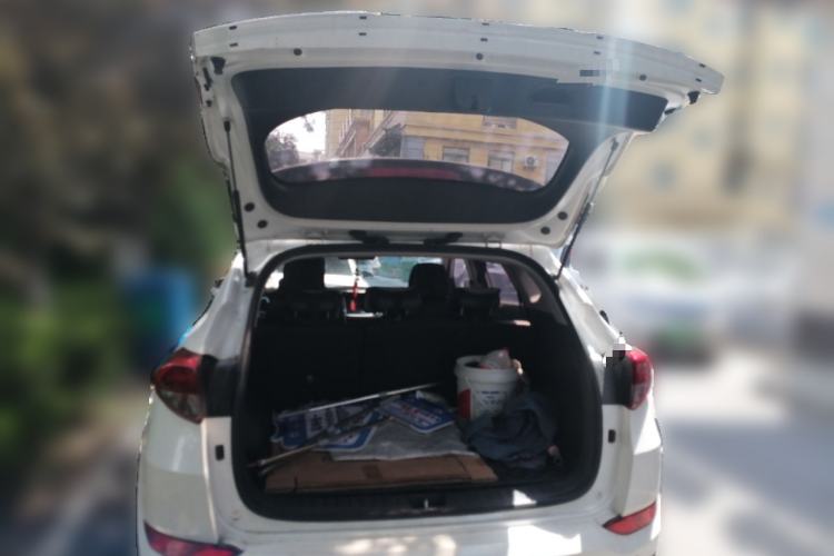 Used Hyundai Tucson 2018 1.6T Dual-Clutch Two-Wheel Drive 15th Anniversary Special Edition Trunk