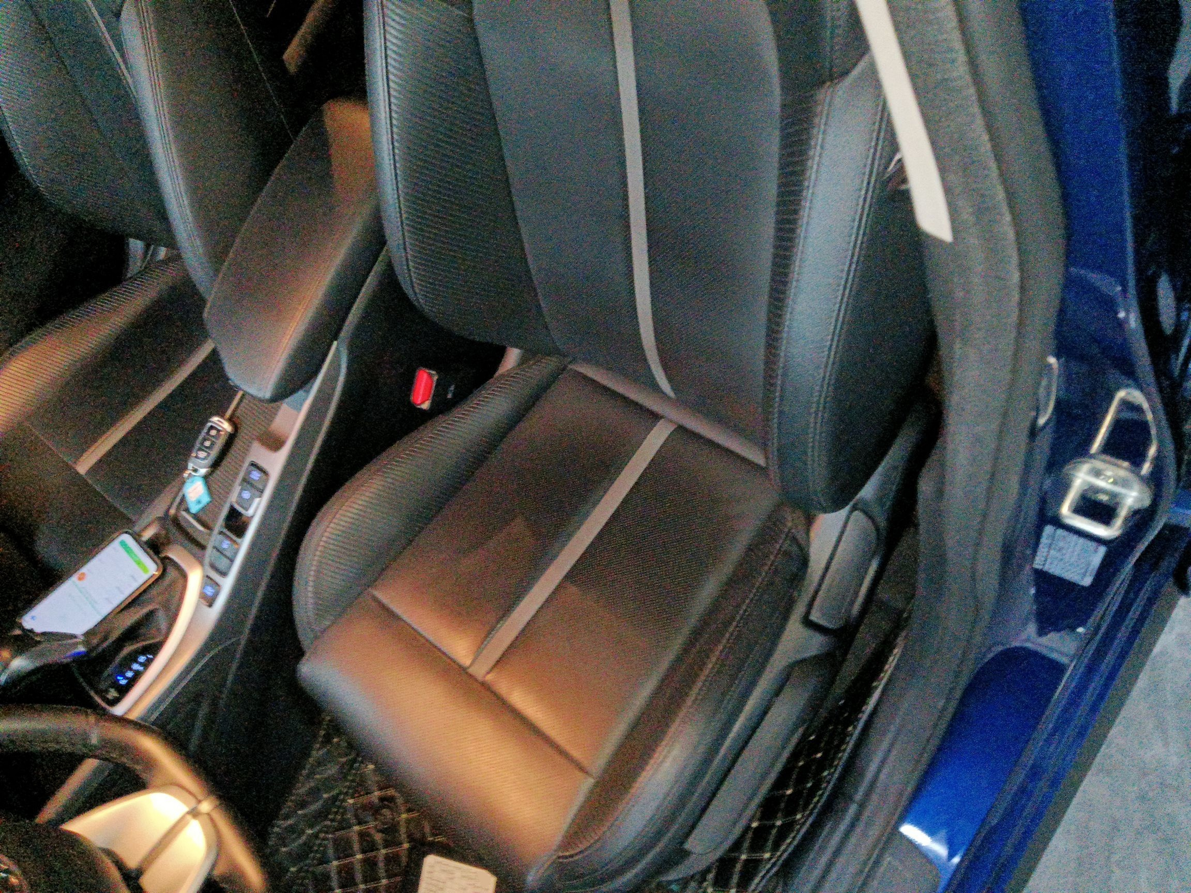 Avant de la voiture