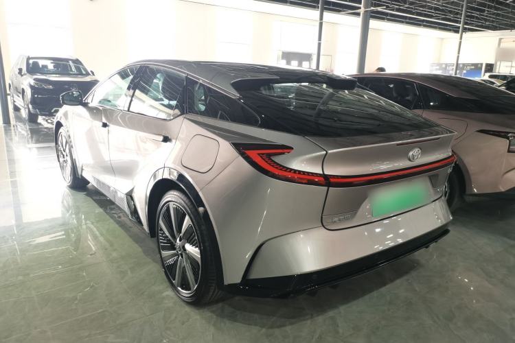 Used Toyota bZ5 2025 Model 550 PRO Rear Left 45 Deg