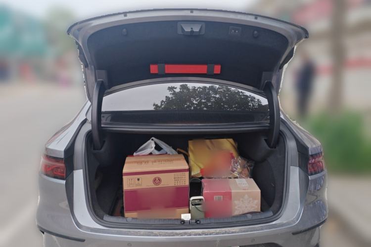 Used BYD Han 2022 EV Genesis Edition 715 km Front-Wheel-Drive Flagship Model Trunk