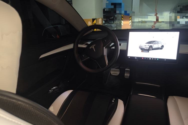 Used Tesla Model 3 2022 Performance High-Performance All-Wheel-Drive Version Steering Wheel