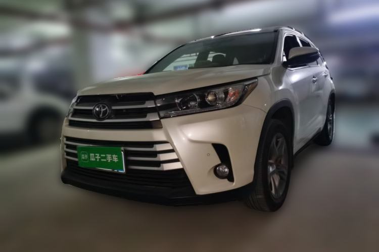 Used Toyota Highlander 2018 2.0T Four-Wheel Drive Luxury Edition 7 Seats China V Emission Standard