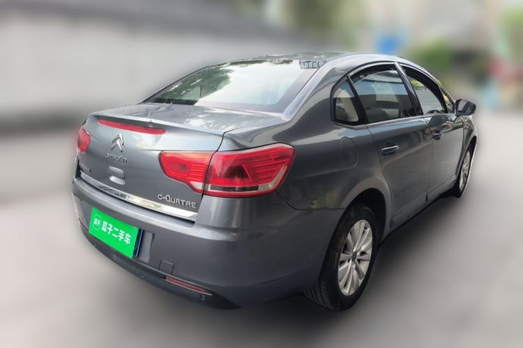 Used Citroen C-Quatre 2013 Sedan 1.6L Automatic Prestige Model Rear Right 45 Deg