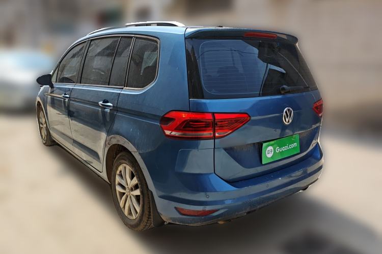Used Volkswagen Touran 2018 Volkswagen Touran L 280TSI DSG Comfort Edition 7 Seats China V Emission Standard Rear Left 45 Deg