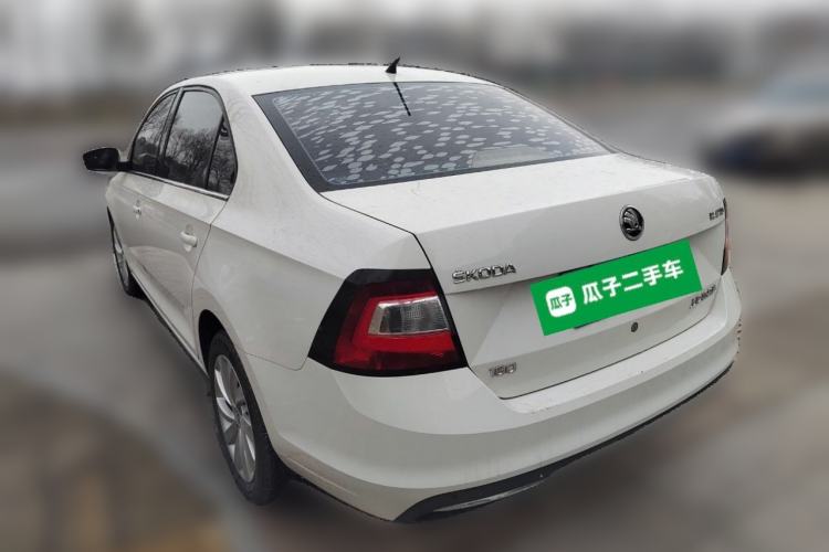 Used Skoda Rapid 2018 1.6L Automatic Comfort Edition Rear Left 45 Deg