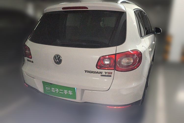 Used Volkswagen Tiguan 2012 1.8TSI Automatic All-Wheel Drive Elite Edition Rear Right 45 Deg