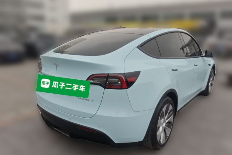 Used Tesla Model Y 2022 Revised Version Rear-Wheel Drive Rear Right 45 Deg
